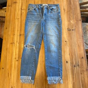 KanCan cropped jeans